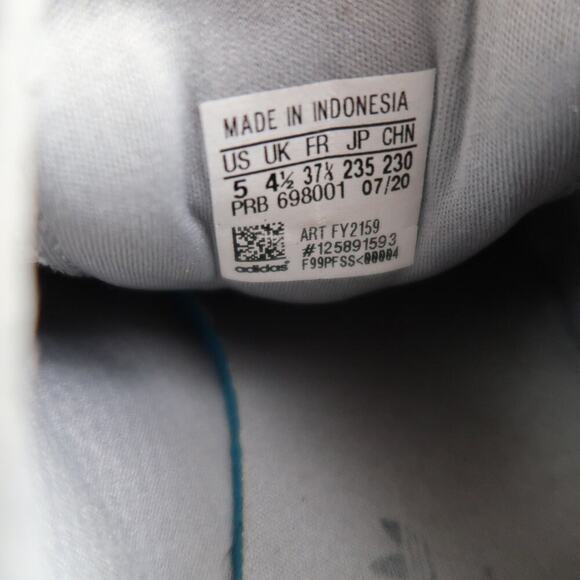 Adidas Shoes Youth 5 Sneakers Athletic Trainers Swift Run Walk Grey White Sport - Picture 12 of 12